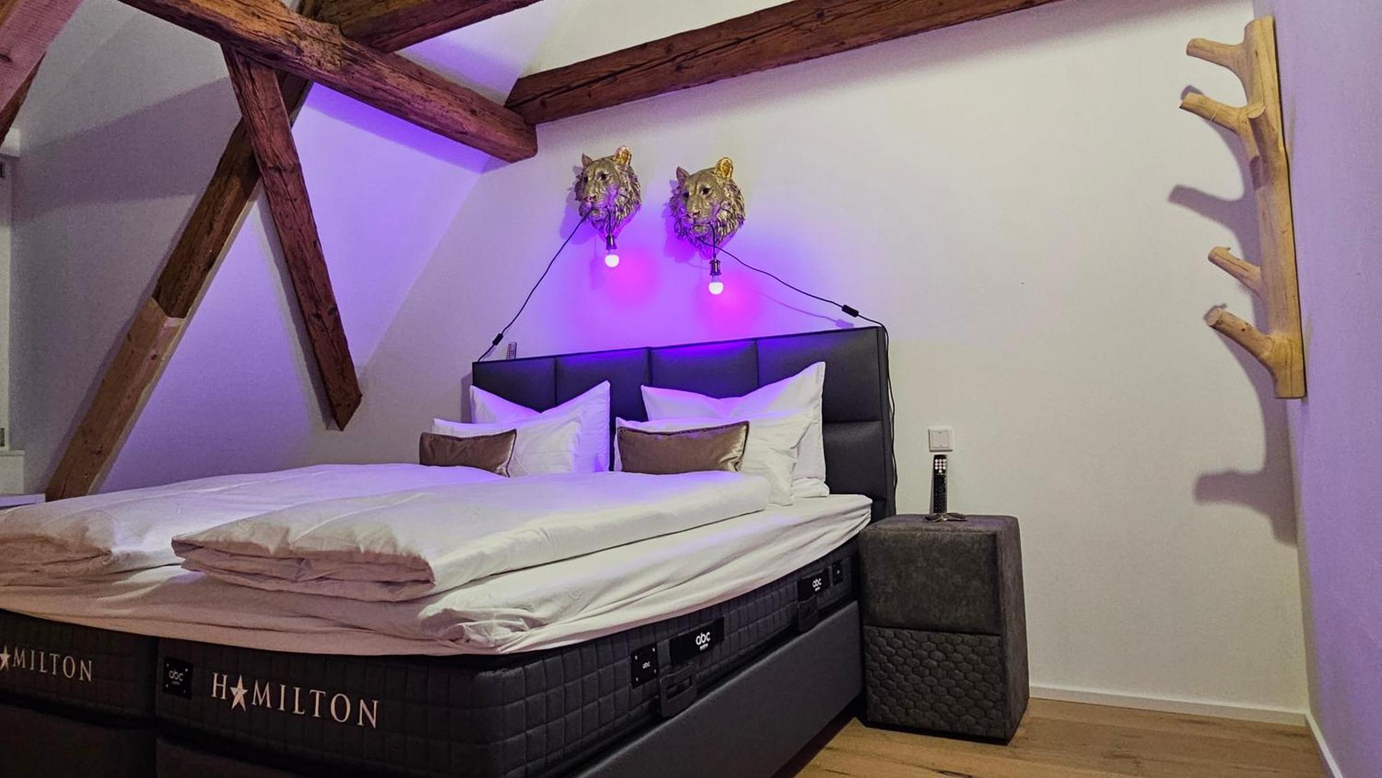 Wood World Luxury - Massage - Bergblick - Tranpolin- Parken Markdorf Exterior foto