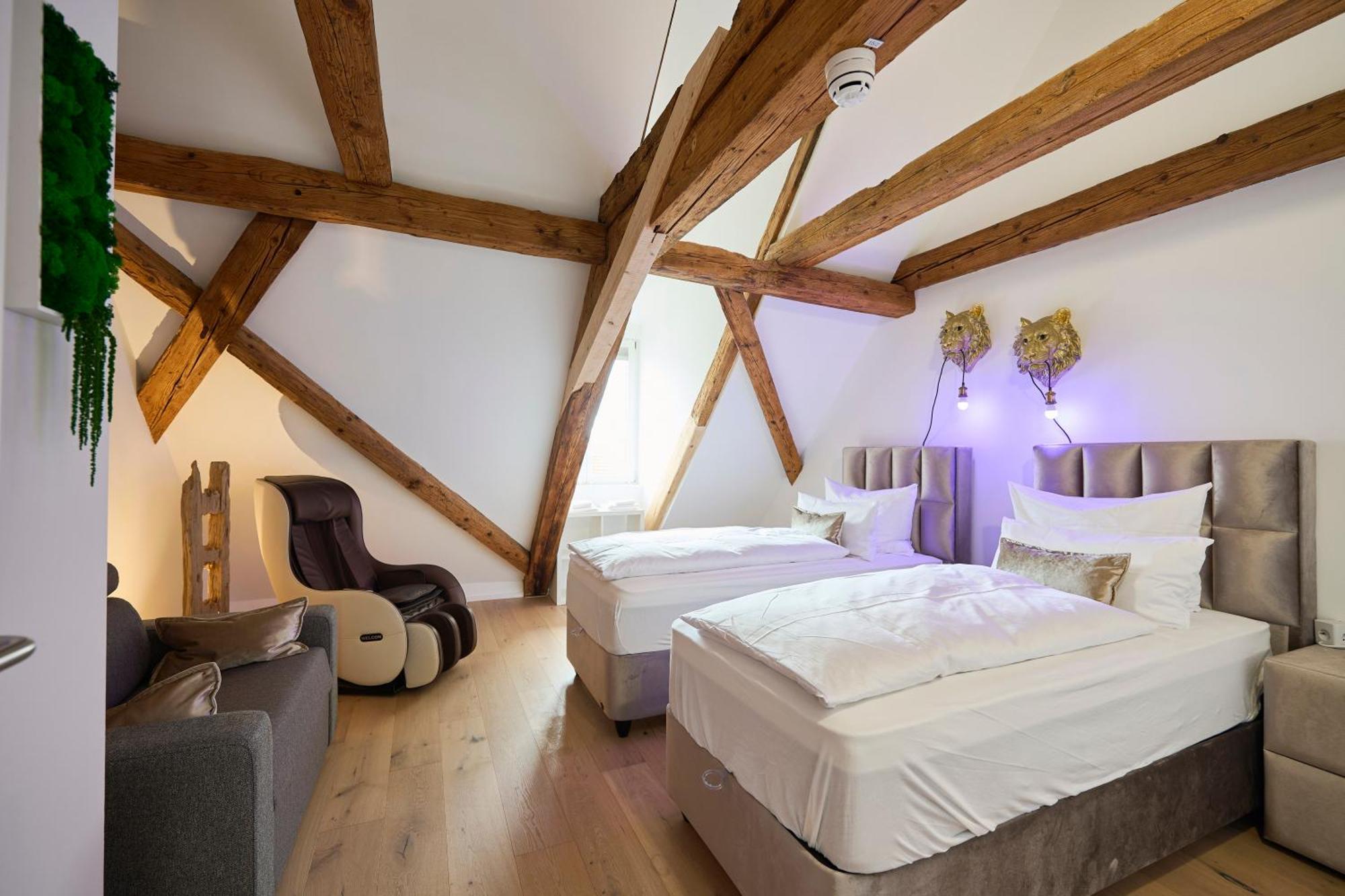 Wood World Luxury - Massage - Bergblick - Tranpolin- Parken Markdorf Exterior foto