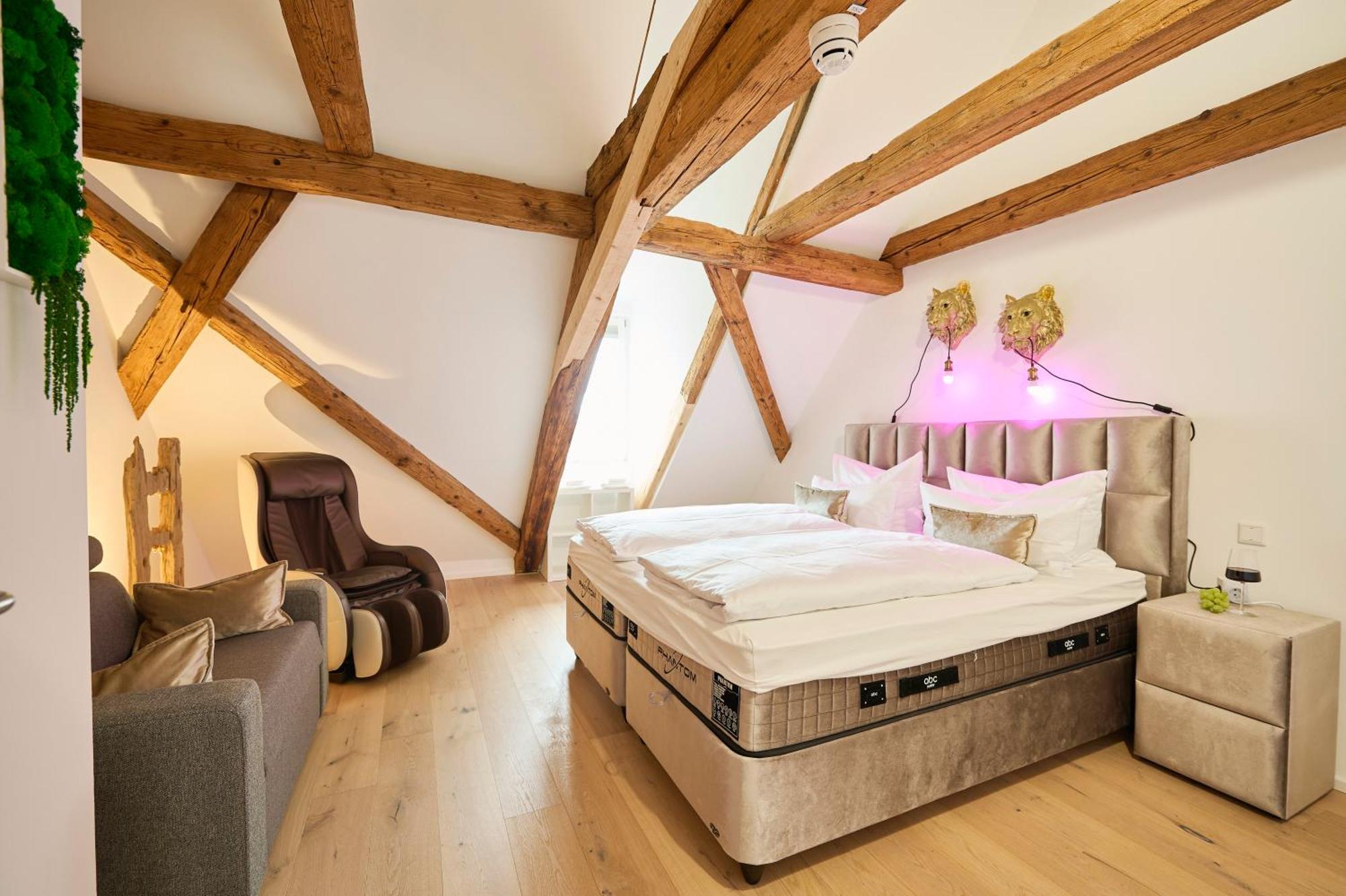 Wood World Luxury - Massage - Bergblick - Tranpolin- Parken Markdorf Exterior foto