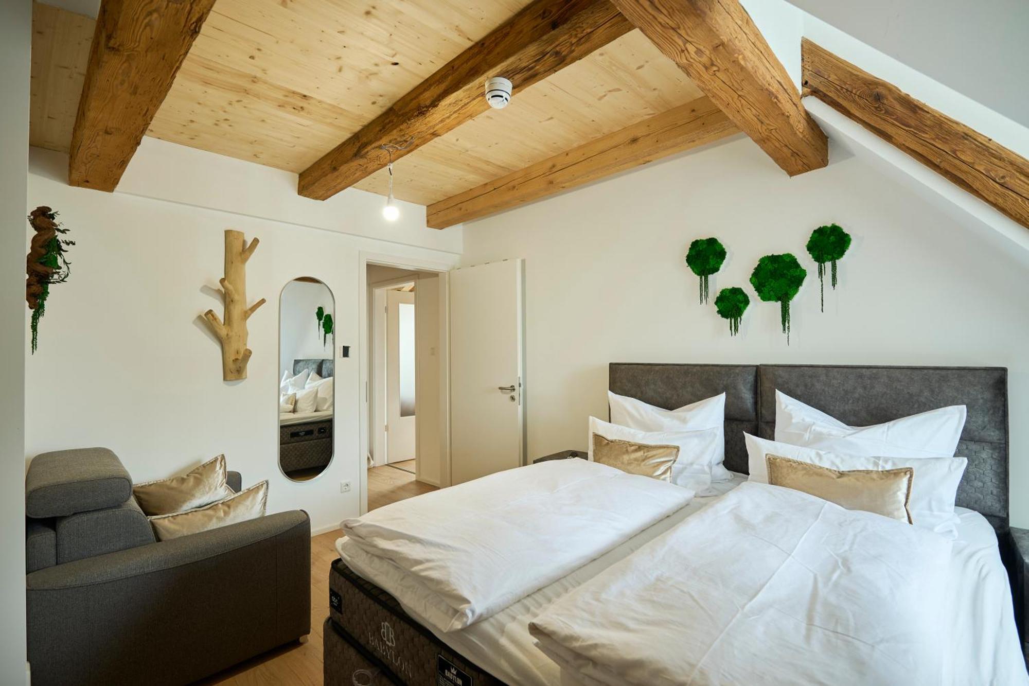 Wood World Luxury - Massage - Bergblick - Tranpolin- Parken Markdorf Exterior foto